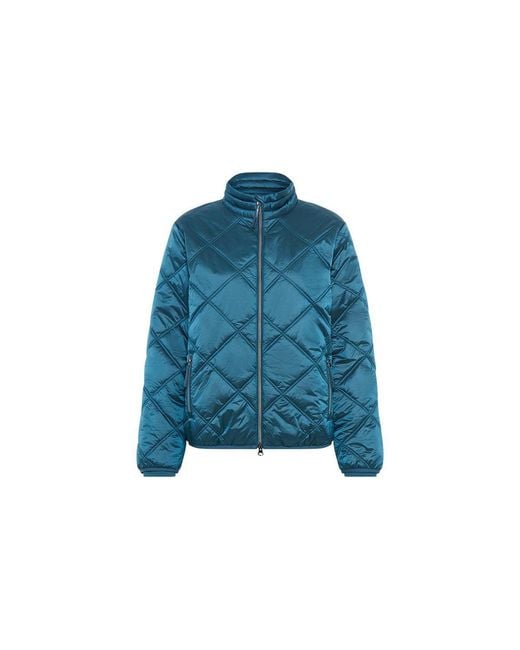 Olsen Blue Diamond Quilted Jacket