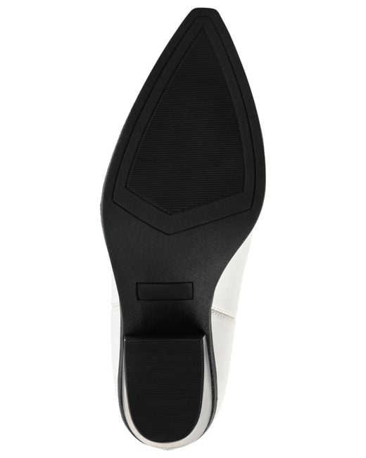 Journee Collection White Chantry Pull On Boots