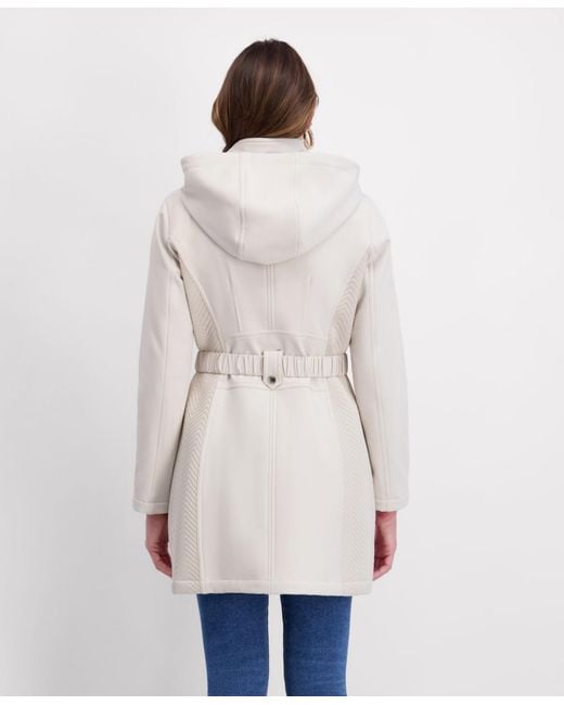 Kensie Natural Hooded