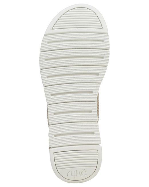 Ryka Blue Epic Round Toe Thong Sandals