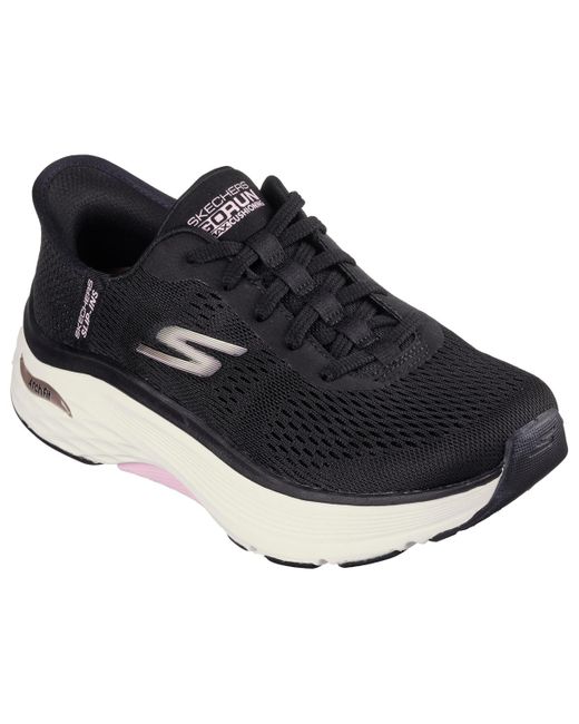 Skechers Black Slip-ins Max Cushioning Af-paramount Walking Sneakers From Finish Line