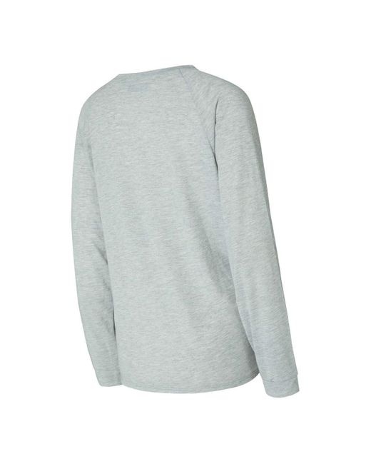 Concepts Sport Blue 2-pieace Teal/gray Jacksonville Jaguars Petition Raglan Long Sleeve Top And Shorts Set