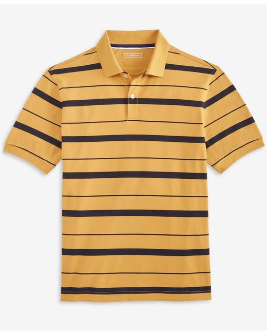 Club Room Metallic Fred Striped Polo Shirt for men