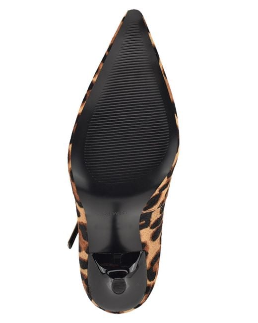 Nine West Brown Jinnie Mary Jane Stiletto Pumps