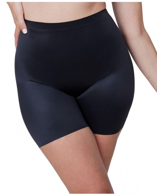 Spanx Shaping Satin Seamless Shorts 10323r in Blue Lyst