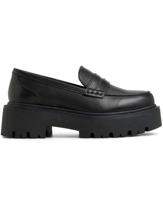 ALDO Black Cadaycia Lug-sole Loafers
