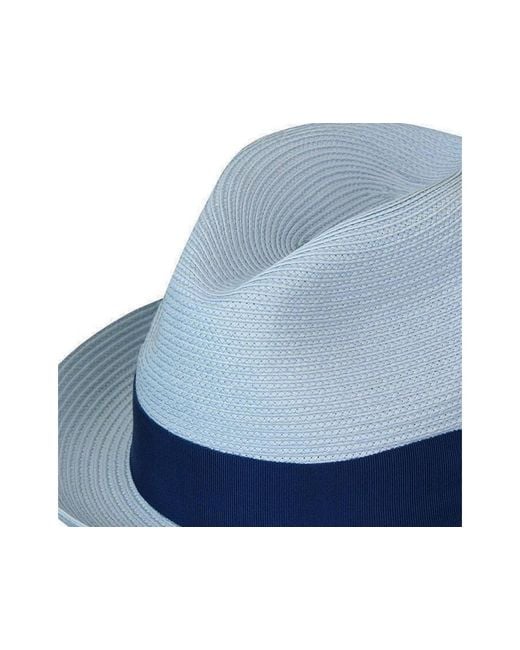 Bailey 1922 Blue Craig Braided Fedora for men