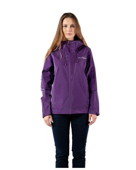 Woodpecker Purple Wind Shell Jacket