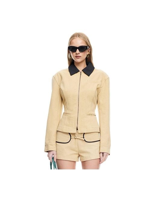 Lioness Natural Soho Spread Collar Jacket