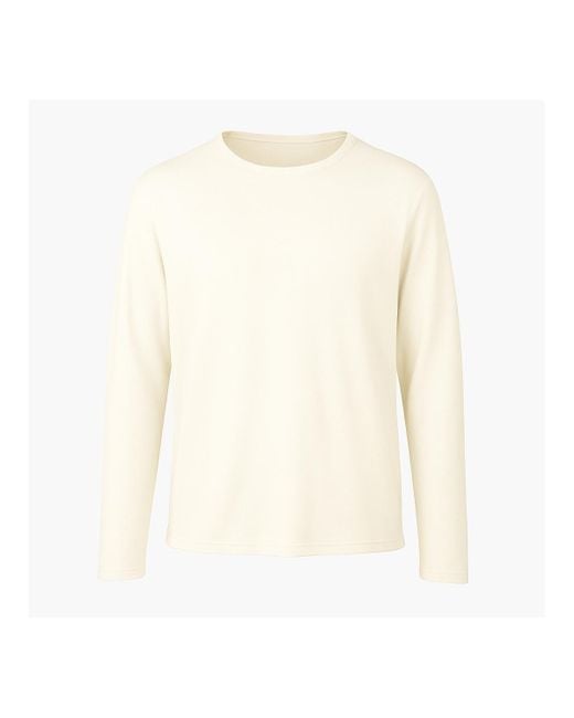 NoNetz White Men S Moisture Wicking Long Sleeve Sweater – Made for men