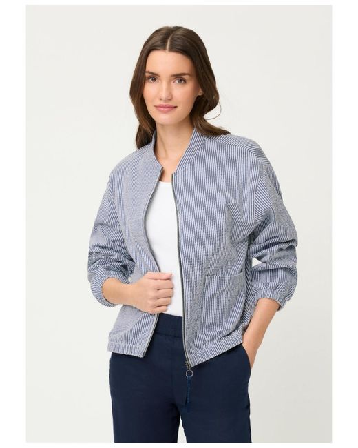 Olsen Gray Seersucker Jacket