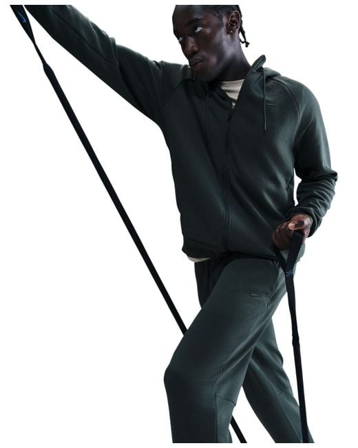 Nike Black Primary Dri-fit Uv Versatile joggers for men