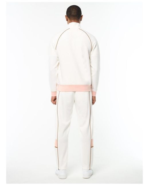 Sergio Tacchini White Lago Track Jacket for men