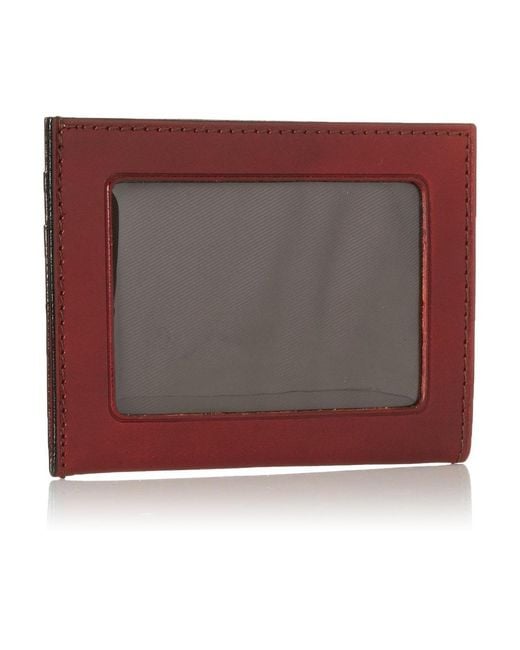 Bosca Red Old Leather Collection for men