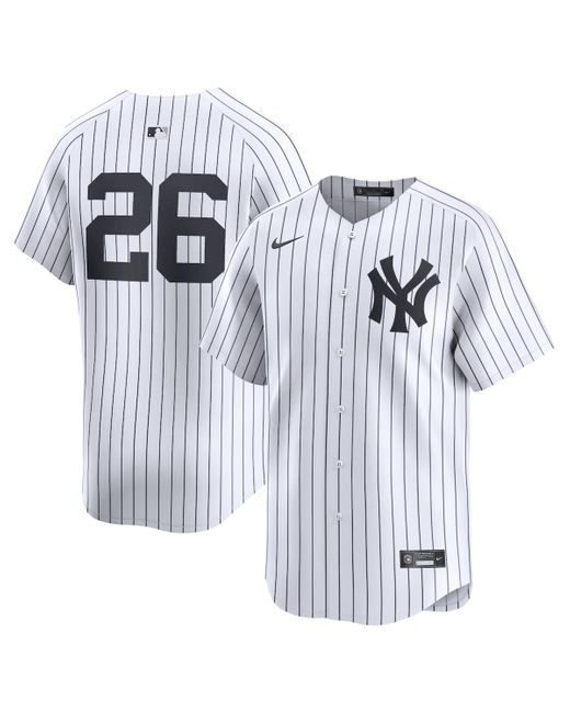 Nike White Aaron Judge New York Yankees Home Limited Player Jersey for men