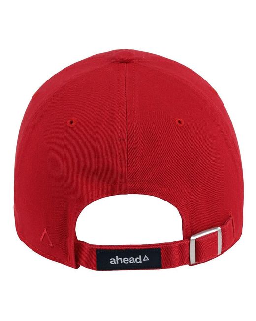 Ahead Red Ohio State Buckeyes Largo Adjustable Hat for men