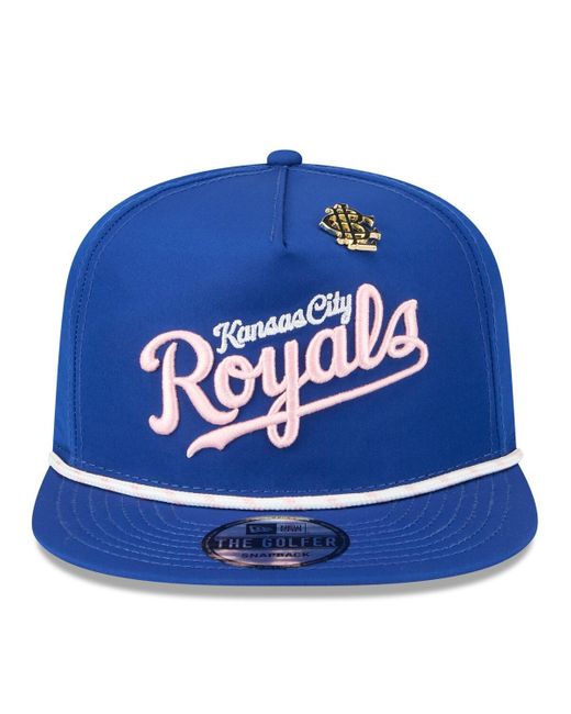 KTZ Blue Kansas City S 2025 Big League Chew Golfer Snapback Hat for men