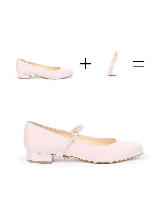 Alterre Pink twiggy Customizable Ballet Flats