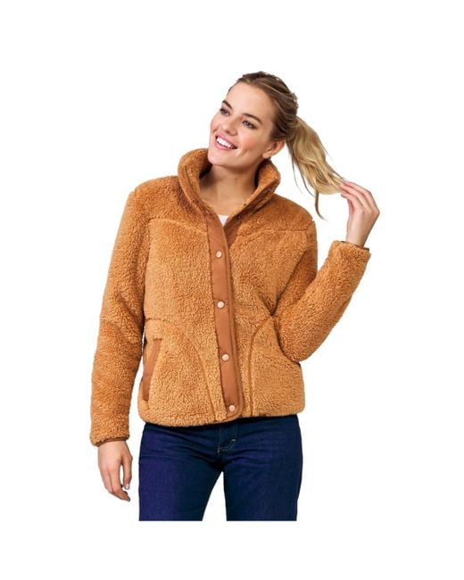 Free Country Blue Sherpa Butter Pile Jacket