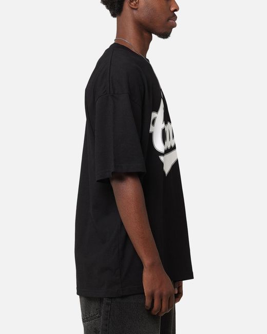 carre Black Team Script T-shirt for men
