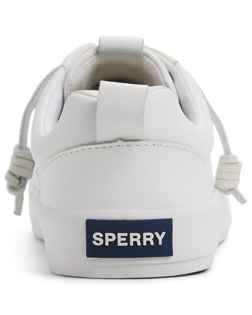 Sperry Top-Sider White Bermuda Beach Platform Sneakers
