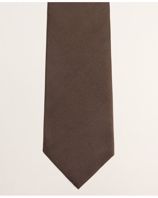 Mango Brown Silk Tie for men