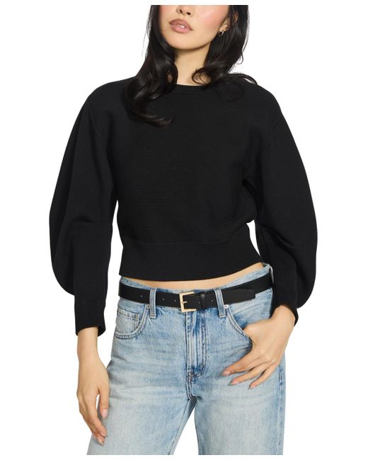 Steve Madden Black 1.18" Faux-leather Belts