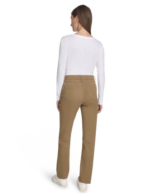 Nautica Natural Solid Stretch Full-length Jeans