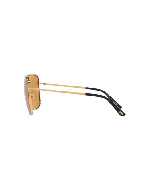 Tom Ford Natural Pilot Sunglasses