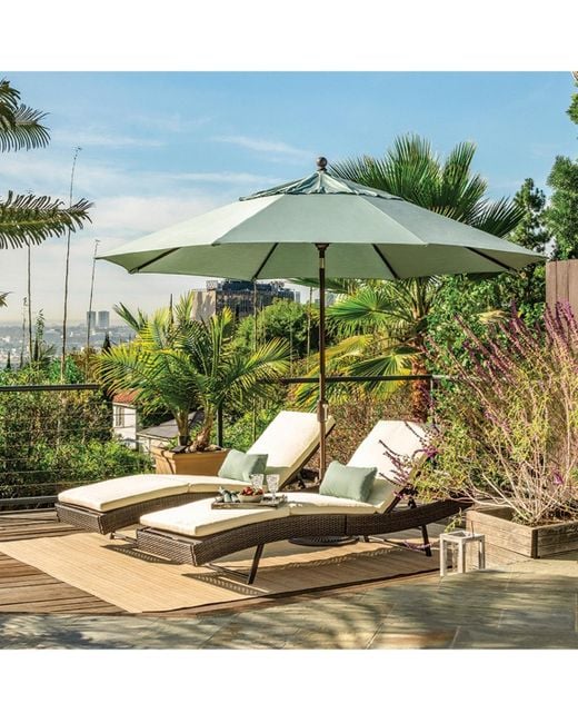 Mondawe Green 11ft Octagon Patio Umbrella