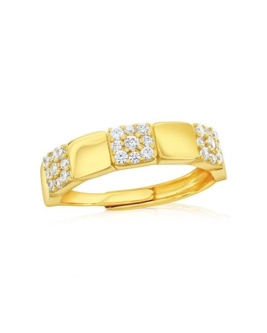 Simona Metallic Sterling Silver