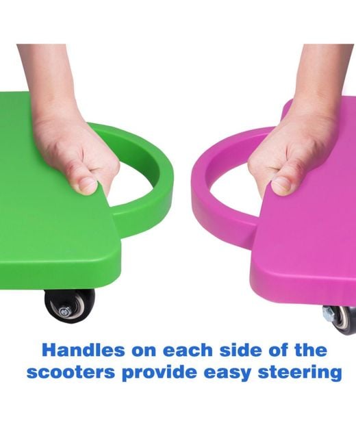 Gse Games & Sports Expert Orange Floor Scooter Board