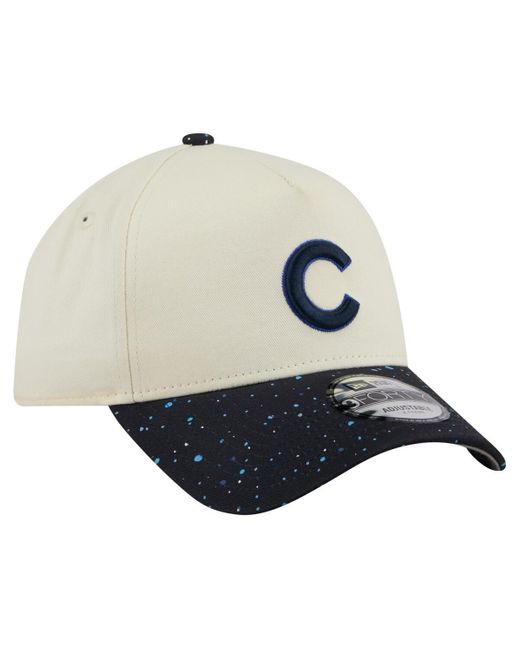 KTZ Gray Chicago Cubs Speckle A-frame 9forty Adjustable Hat for men