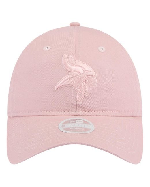 KTZ Pink Minnesota Vikings Main 9twenty Adjustable Hat