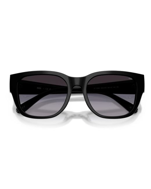 DIESEL Black Large Sunglasses
