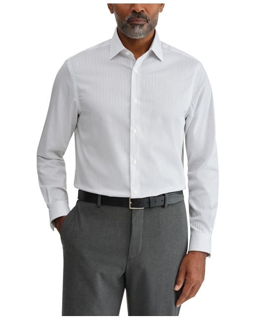 michael kors dress shirts macys Michael Kors Men's Regular Fit Comfort Stretch Dress Shirt - Light Orange