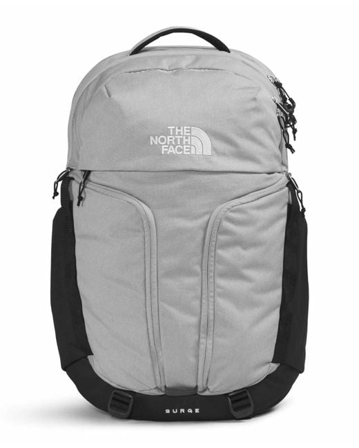The North Face Gray Surge Backpacks Messengers for men