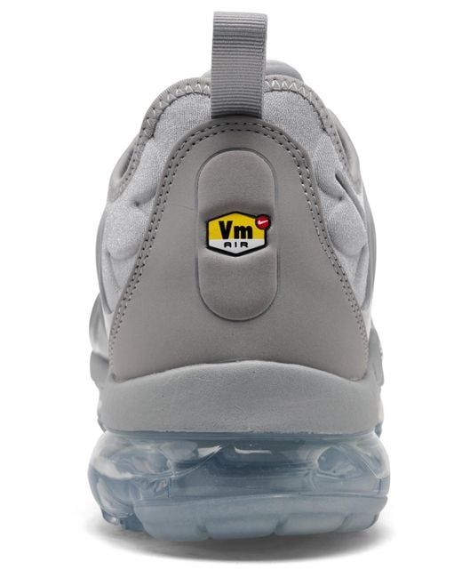 Nike Gray Air Vapormax Plus Running Sneakers From Finish Line for men