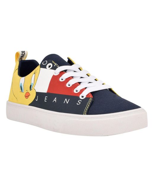 tommy hilfiger looney tunes slides