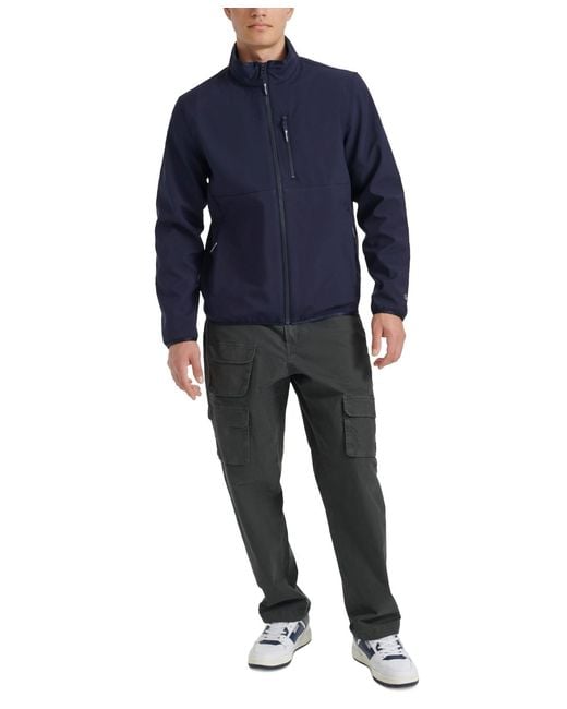 Champion Blue Lightweight Sport Shell Jacket for men