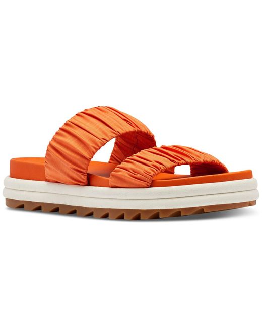 sorel roaming leather slide
