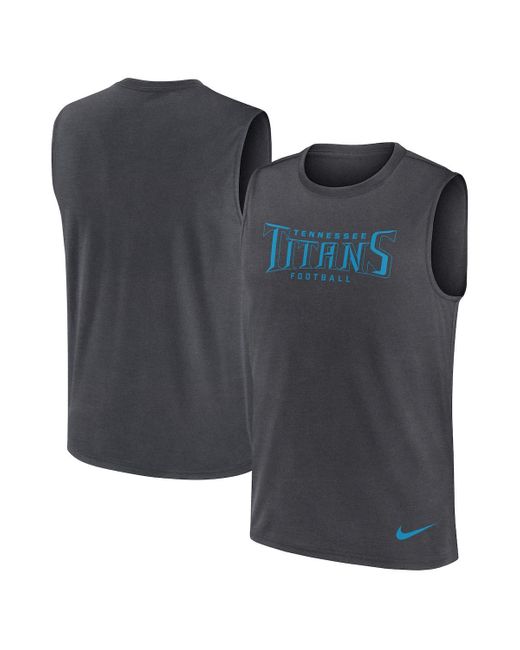 Nike Blue Tennessee Titans Primetime Legend Performance Muscle Tank Top for men