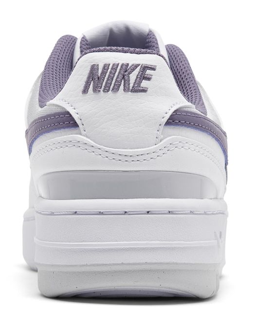 Nike White Gamma Force Casual Sneakers From Finish Line