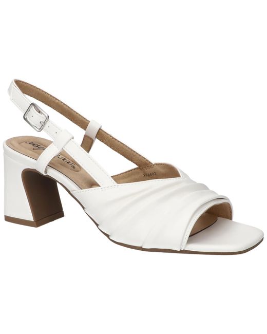 Easy Street Metallic Lucie Square Toe Sandals
