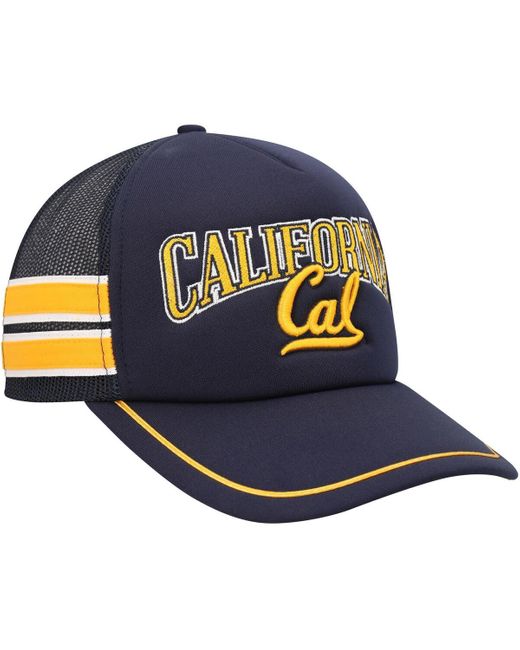'47 Blue 47 Brand Cal Bears Sideband Trucker Adjustable Hat for men