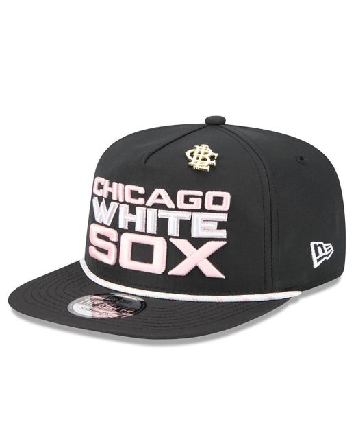 KTZ Black Chicago White Sox 2025 Big League Chew Golfer Snapback Hat for men