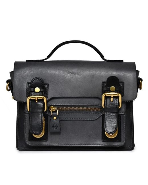 Old Trend Black Aster Mini Satchel