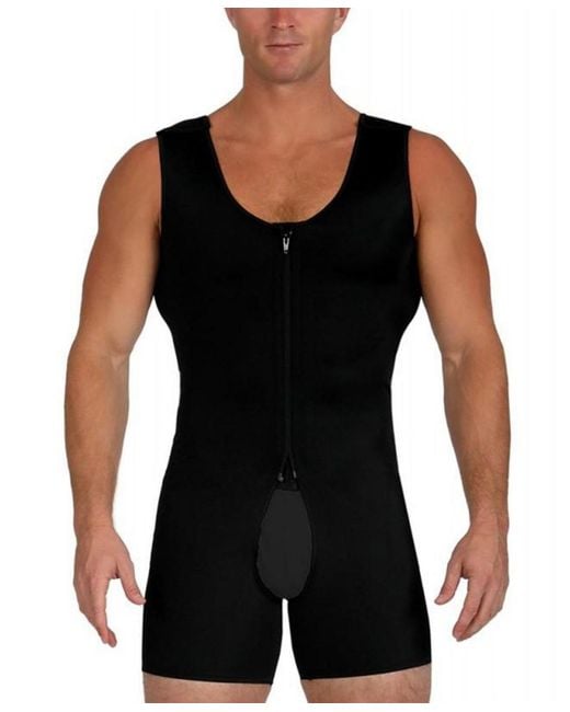 Instaslim Black Stretch Bodyshorts for men