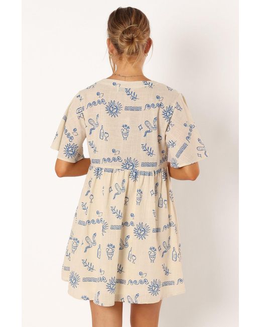 Petal & Pup Natural Elias Mini Dress