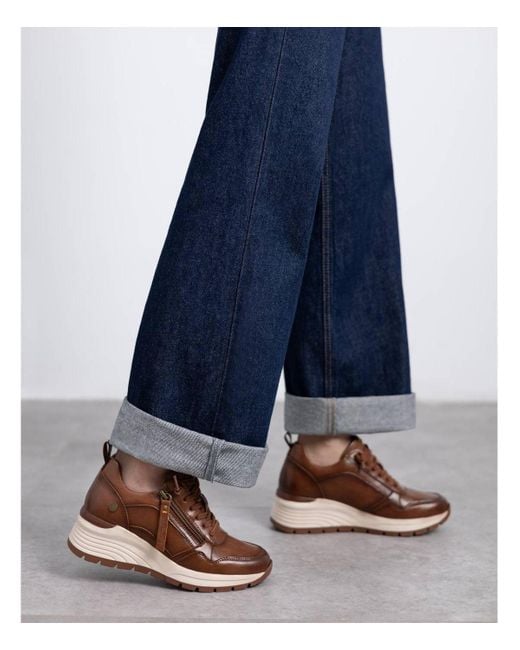 Xti Brown Casual Sneakers Refresh Collection By